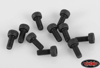 RC4WD Set de Vis Six Pans Creux M2.5x6mm Noir (x10) Z-S0855