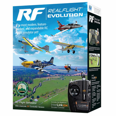 RealFlight Simulateur RealFlight Evolution avec InterLink DX RFL2000