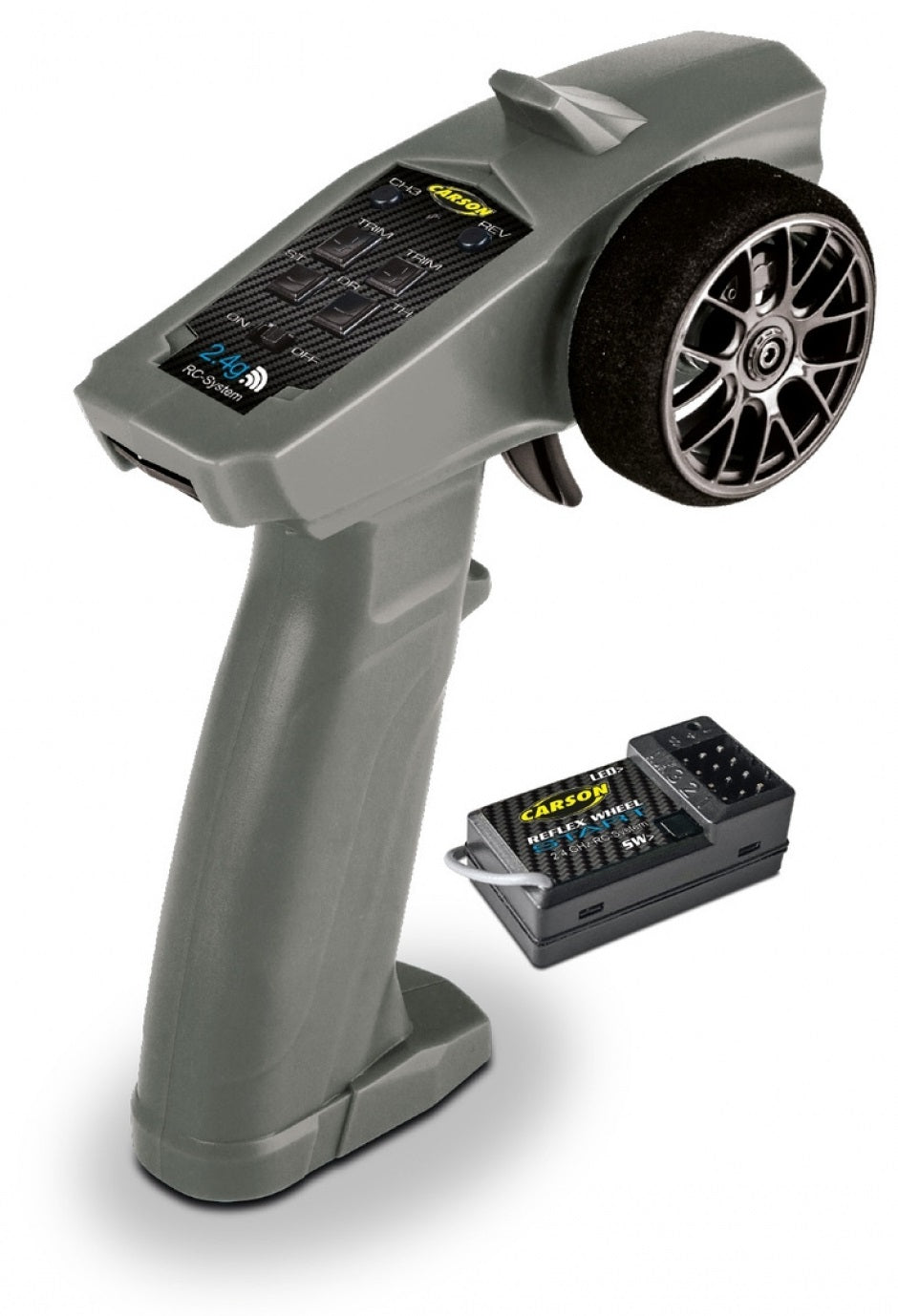 Carson Radio Reflex Wheel Start 2.4Ghz Grau 500500109
