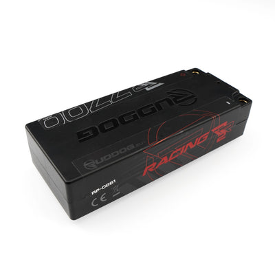 Ruddog Racing Accu Lipo RR2 2S 7700mah 7.6v HV 150C MID Short RP-0861