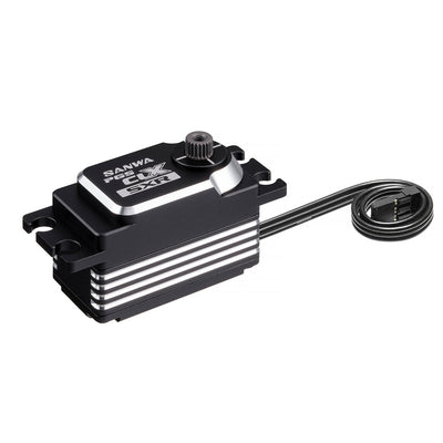 Sanwa Servo de perfil baixo PGS-CLX 16,6 kg 0,08 s Metal 107A54743A