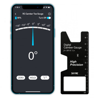 SkyRc Medidor digital de cambagem 1/8 SK500044-01