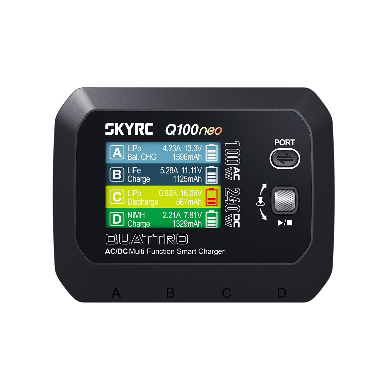 SkyRc Q100 Neo 4S 100W AC Charger 100223-01
