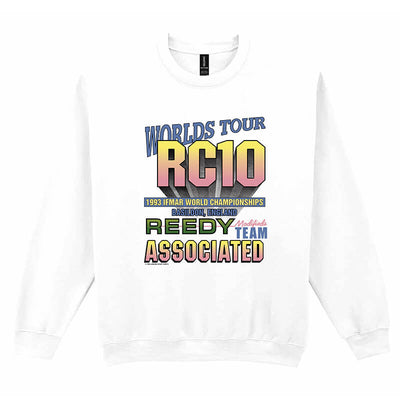 Team Associated Reedy Sweatshirt Vintage RC10 Worlds Tour 1993 SP029