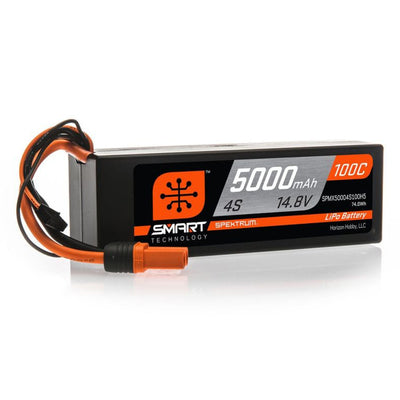 Spektrum Lithium-polymer battery Smart 14.8V 5000mAh 100C IC5