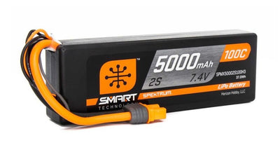 Spektrum Accu lipo Smart 7.4v 5000mah 100C IC3