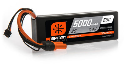 Spektrum Accu lipo Smart 7.4v 5000mah 50C IC5