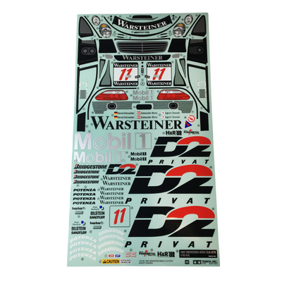 Tamiya Stickers pour Carrosserie Mercedes CLK-GTR 1997 9494222