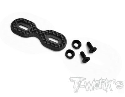 T-Work's Barette Carbone pour Aileron Large TT 1/8 TO-300-10B