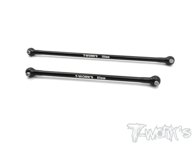 T-works Cardans Centraux Avant & Arrière Alu HB (x2) D817 TO223D817