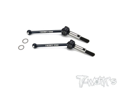 T-Work's Cardans de Roues CVD 42mm Tamiya TC-01 (x2) C-TC01