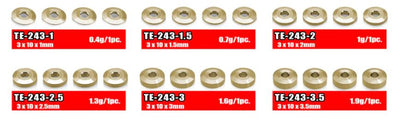 T-Work's Entretoise conique Laiton (x4) TE-243