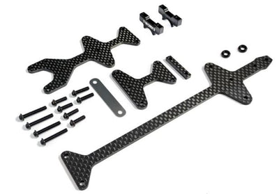 T-Work's Kit Conversion Platine Supérieur Carbone D418 TE232