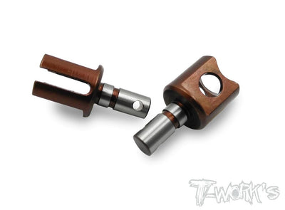 T-Work's Noix de sortie de différentiel Central Renforcé MP9 (x2) TO-195-K