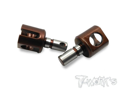 T-Work's Noix de sortie de différentiel MP9 (x2) TO-196-K