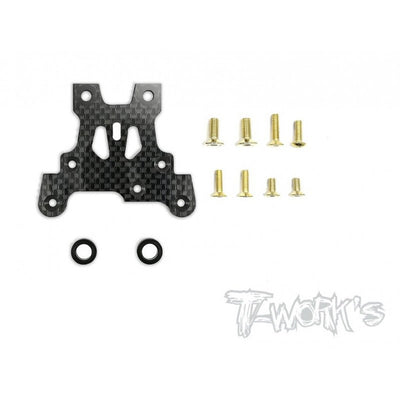 T-Work's Platine Sauve-servo Carbone MBX-8 TO-213-M