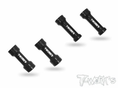 T-Work's Renfort Axe de Triangle Avant et Arrière (x4)  RC8 B3.1 TO-197-R