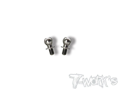 T-Work's Rotules Titane M6x4 MTC2 (x2) TE-132B-4