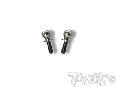 T-Work's Rotules Titane M6x8 MTC2 (x2) TE-132B-8