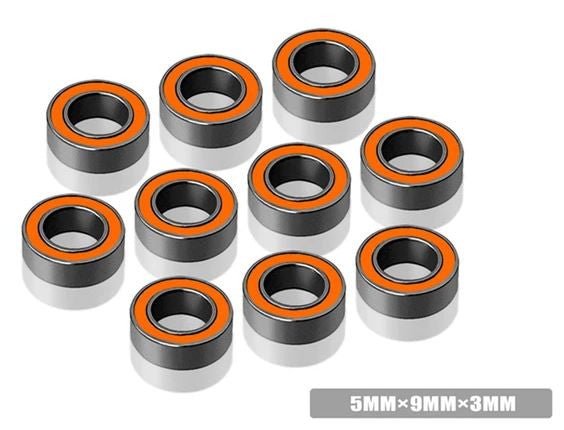 Roulements Scellés Caoutchouc 5x9x3 MR95-2RS - Lot De 10, Pour Roulements Scellés Caoutchouc 5x9x3 MR95-2RS - Lot De 10, Pour