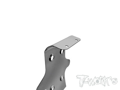 T-Work's Sabot de Protection de Châssis Inox (x2) XB8 2023 TO-235-XB823