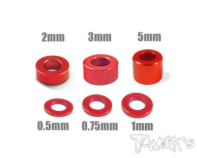 T-Work's Set d'entretoises Alu M3 TA-012