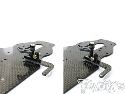 T-Work's Support de Batterie Carbon Xray T4 TE-212-T4