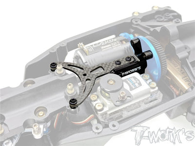 T-Work's Support Moteur Complet Alu Tamiya TC-01 TE-TC01-Q