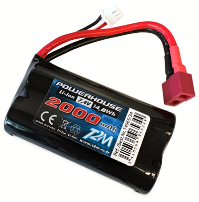 T2M Accu Li-ion 7.4v 2000mah T4965/34