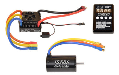 T2M Combo Variateur Rush 120A + Moteur 1700KV Brushless 1/8 T49011