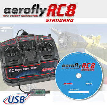 T2M Ikarus Simulateur Aerofly RC8 Standard avec Commande 3031050