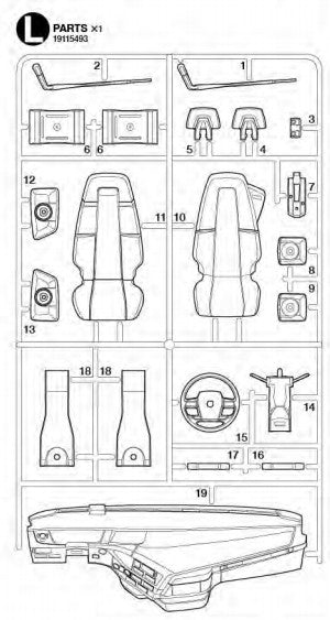 Tamiya Grappe L Volvo FH16 9115493