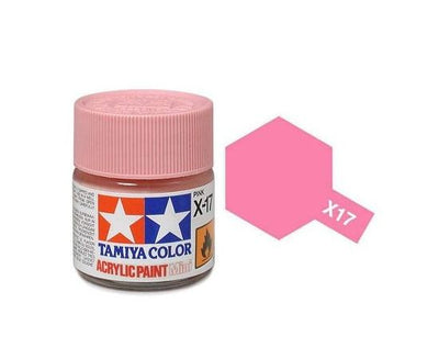 Tamiya Peinture Mini X17 Rose Brillant 81517