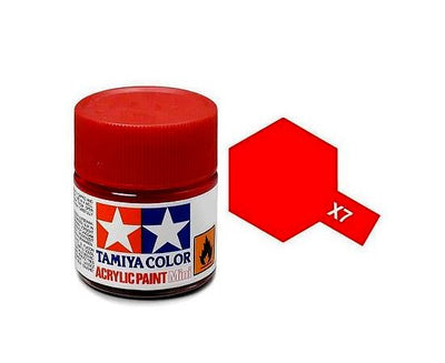 Tamiya Peinture Mini X7 Rouge Brillant 81507