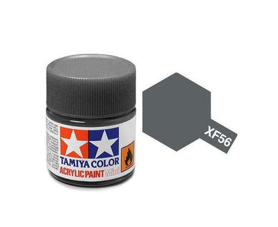 Tamiya Peinture Mini XF56 Gris Métal Mat 81756