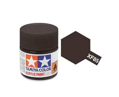 Tamiya Peinture Mini XF85 Noir Caoutchouc Mat 81785