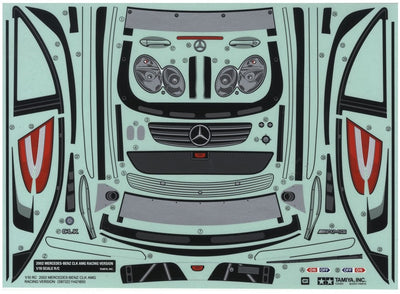 Tamiya Stickers pour Carrosserie Mercedes CLK AMG 9490088