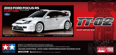 Tamiya TT-02 Ford Focus RS Custom 2003 KIT 58724