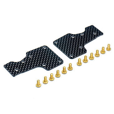 Koswork Versterkingsplaat voor achterdriehoek, carbon 1,5 mm (2 stuks) MP11 KOS04381-13