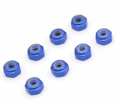 Kyosho Tuerca de rueda M2 Nylstop (x8) Mini-Z MZW128