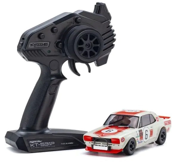 Kyosho Mini-Z MA-020 AWD Skyline 2000GT-R KPGC10 Racing'72 + KT531P RTR 32643
