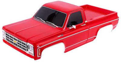 Traxxas Carrosserie Chevrolet K10 1979 Rouge TRX-4 9212R