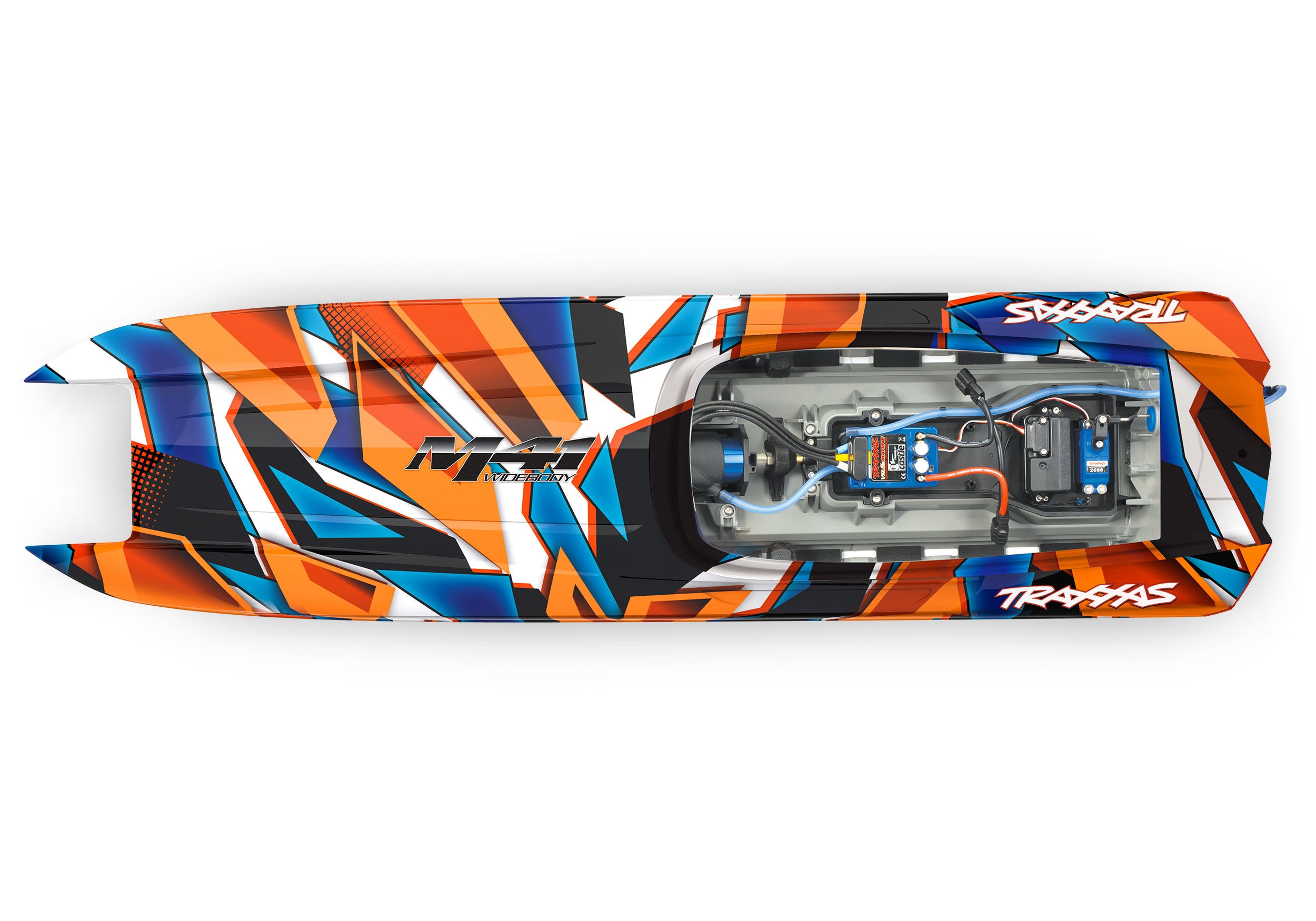 Traxxas Catamaran M41 VXL-6S TQI IS TSM RTR 57046-4-RED