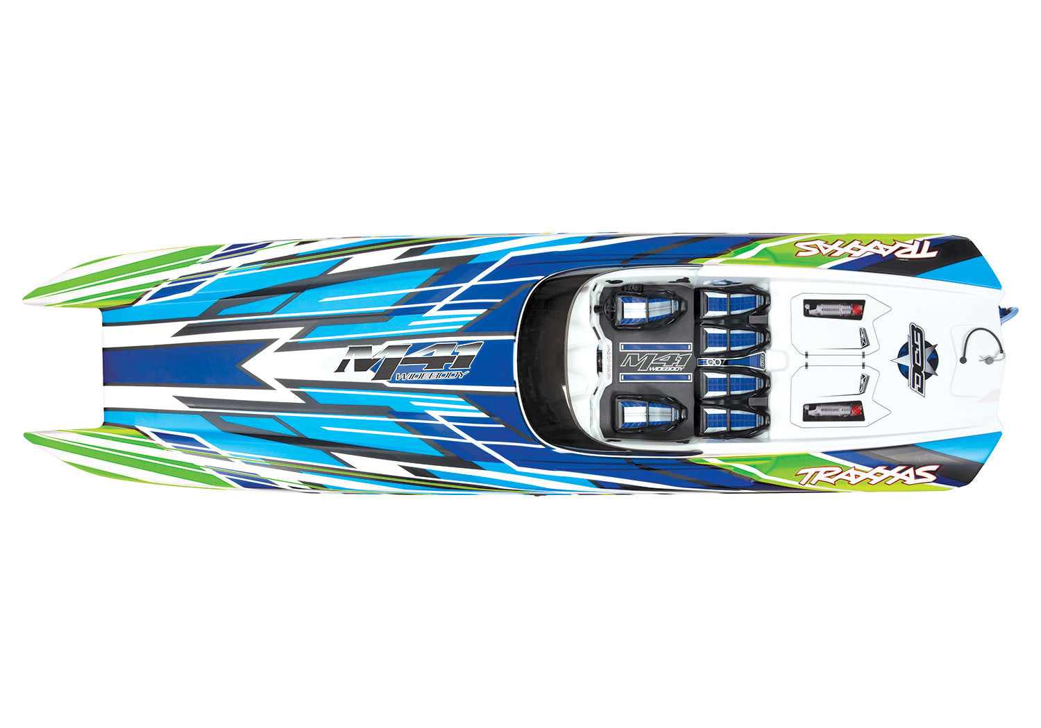 Traxxas Catamaran M41 VXL-6S TQI IS TSM RTR 57046-4-RED