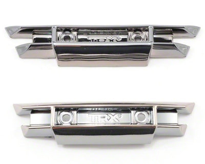 TRAXXAS - Pare choc avant/arriere - Black chrome - 5335X