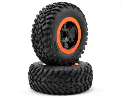 TRAXXAS Pneus Robby Gordon + jantes SCT 5864