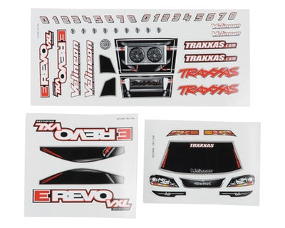 Traxxas Stickers E-revo 1/16 VXL 7113