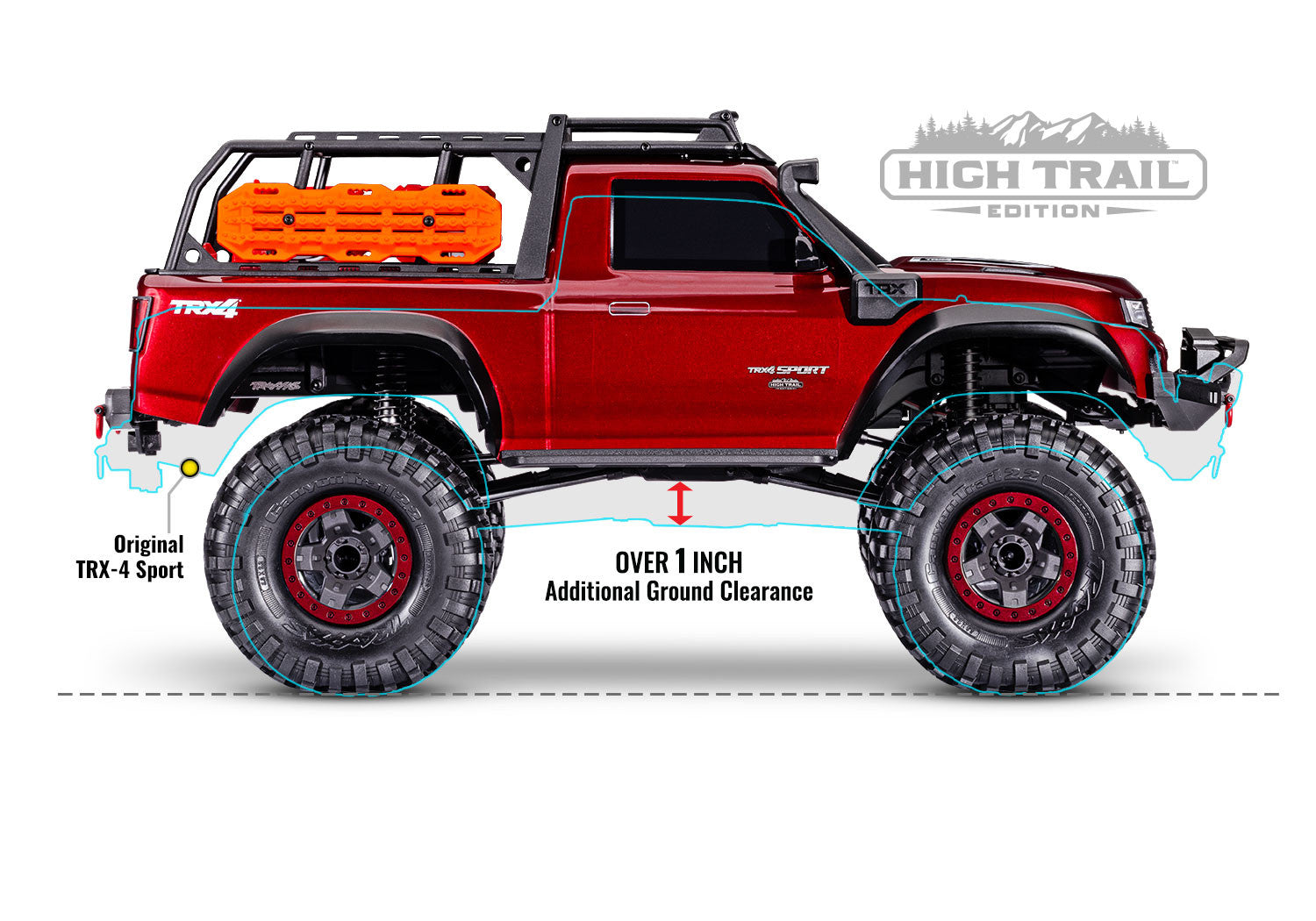 Traxxas TRX-4 Sport High Trail Edition TQi RTR 82044-4