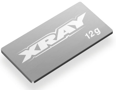 XRay Lest Tungsten 12gr 34x17.5x1mm 306551
