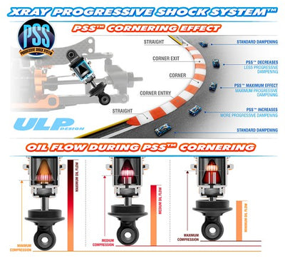 XRay Système Amortisseurs Progressifs ULP (x2) 308029